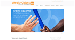 Desktop Screenshot of ehealthobjects.com