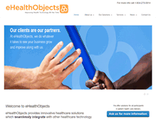 Tablet Screenshot of ehealthobjects.com